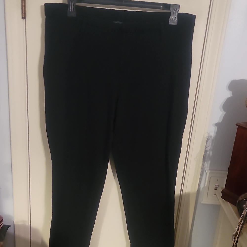 Faded Glory Women's Black Straight Leg Pants